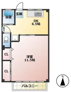 クアジュ・ノブレス【3階】の間取り