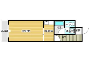 ドリームスクエア【2階】の間取り