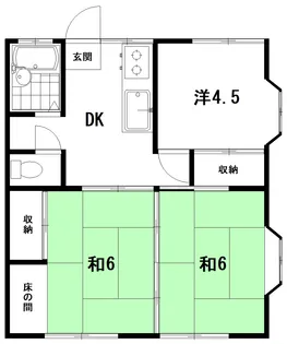 みまや92B【1階】の間取り