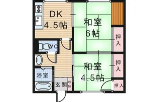 マンション南風【3階】の間取り