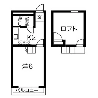 ドリーミーロード玉村B【2階】の間取り