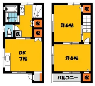 栃木県宇都宮市不動前3【一戸建】の間取り