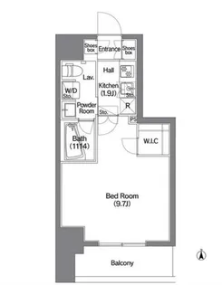 コンフォリア錦糸町DEUX【3階】の間取り