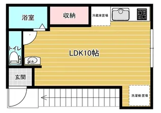 コーポ合川【2階】の間取り