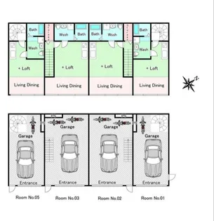GLB砂押【2階】の間取り