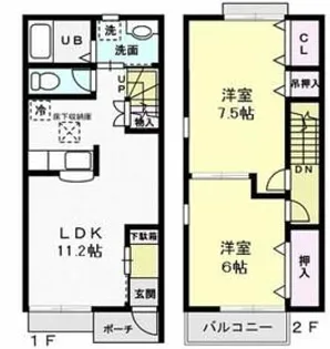Familia II【1階】の間取り
