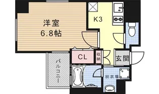 エルスタンザ千代田【2階】の間取り