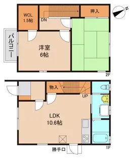 千葉県松戸市大金平4【一戸建】の間取り