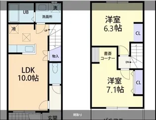 Felice(フェリーチェ)【1階】の間取り