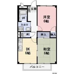 Surplus レオパレス A【1階】の間取り