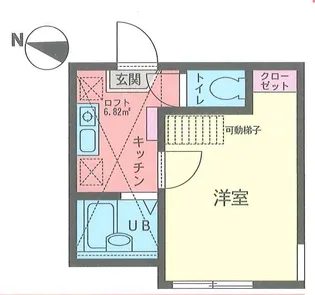 プランドール【1階】の間取り