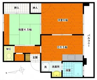 第1斉藤ビル1号棟【3階】の間取り