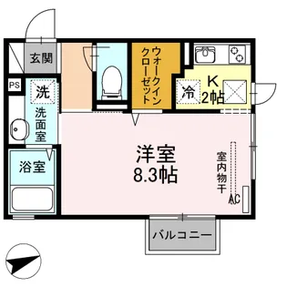 宮城県仙台市泉区八乙女2【アパート】の間取り