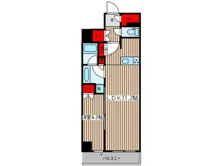 サンウッド東日本橋フラッツ【2階】の間取り