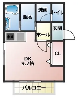 Arc八千代台【1階】の間取り