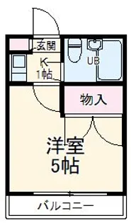 グレイスハイム和光【2階】の間取り
