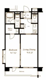 NISSHIN DUO STAGE MITSUZAWA【3階】の間取り