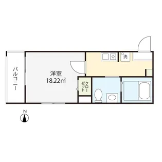 チェルシークロイスターズ【1階】の間取り