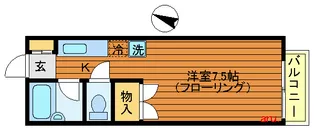 東京都三鷹市牟礼2【アパート】の間取り