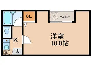 モンシャンブル【2階】の間取り