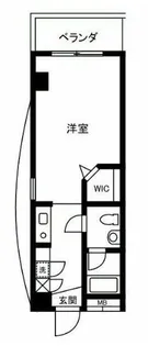 プレインハイツ【1階】の間取り