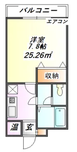 クレセント西山【2階】の間取り