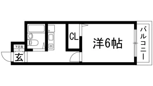 ZONE 1/f PART2【4階】の間取り