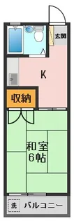東京都江戸川区東小岩4【アパート】の間取り