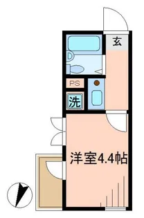 カーサ・フェリーチェ【1階】の間取り