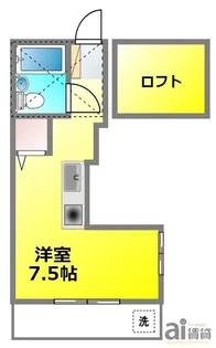 東京都小金井市貫井南町3【アパート】の間取り