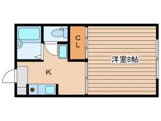 マムハイム【1階】の間取り
