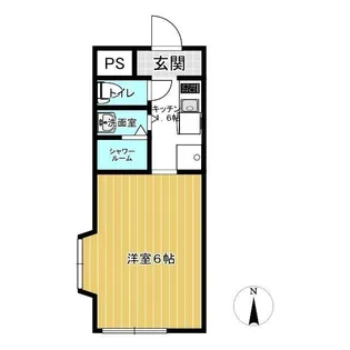 東京都中野区大和町2【マンション】の間取り