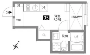 文京大塚テラス【1階】の間取り