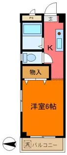 シャルマン草加駅前【3階】の間取り