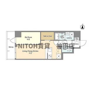 東京都墨田区千歳3【マンション】の間取り