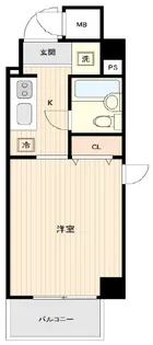ルーブル池上II【2階】の間取り