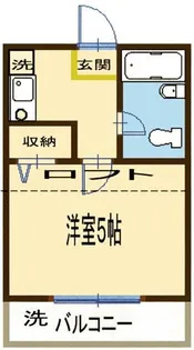 レオパレス戸塚エクセル第8【2階】の間取り