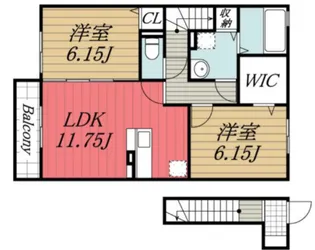 千葉県千葉市中央区生実町【アパート】の間取り
