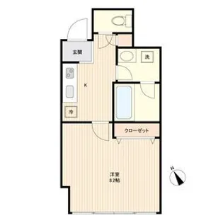 宮城県仙台市宮城野区榴ケ岡【マンション】の間取り