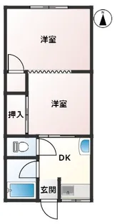 T・KハウスII【1階】の間取り