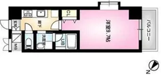 ファーストクラス柳都大橋【4階】の間取り