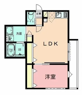神奈川県横浜市中区根岸町1【アパート】の間取り