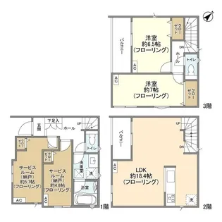 埼玉県さいたま市南区南浦和4【一戸建】の間取り