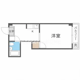 カルム大宮【3階】の間取り