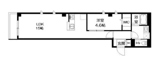 ベルフォンス【5階】の間取り
