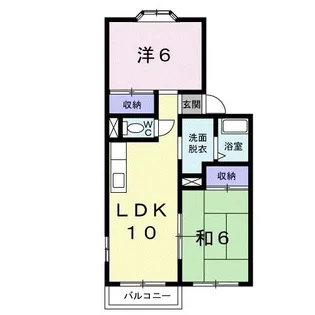 フロイデ【2階】の間取り