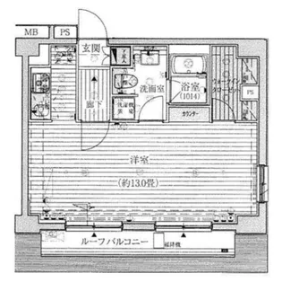 東京都港区高輪1【マンション】の間取り