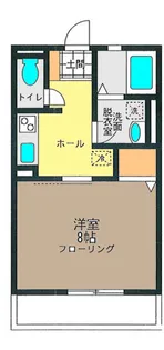 ペルシェ辻堂【1階】の間取り