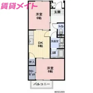 SURPLUS TWOピラカンサ【2階】の間取り