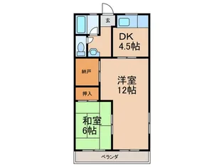 志賀ビル【3階】の間取り